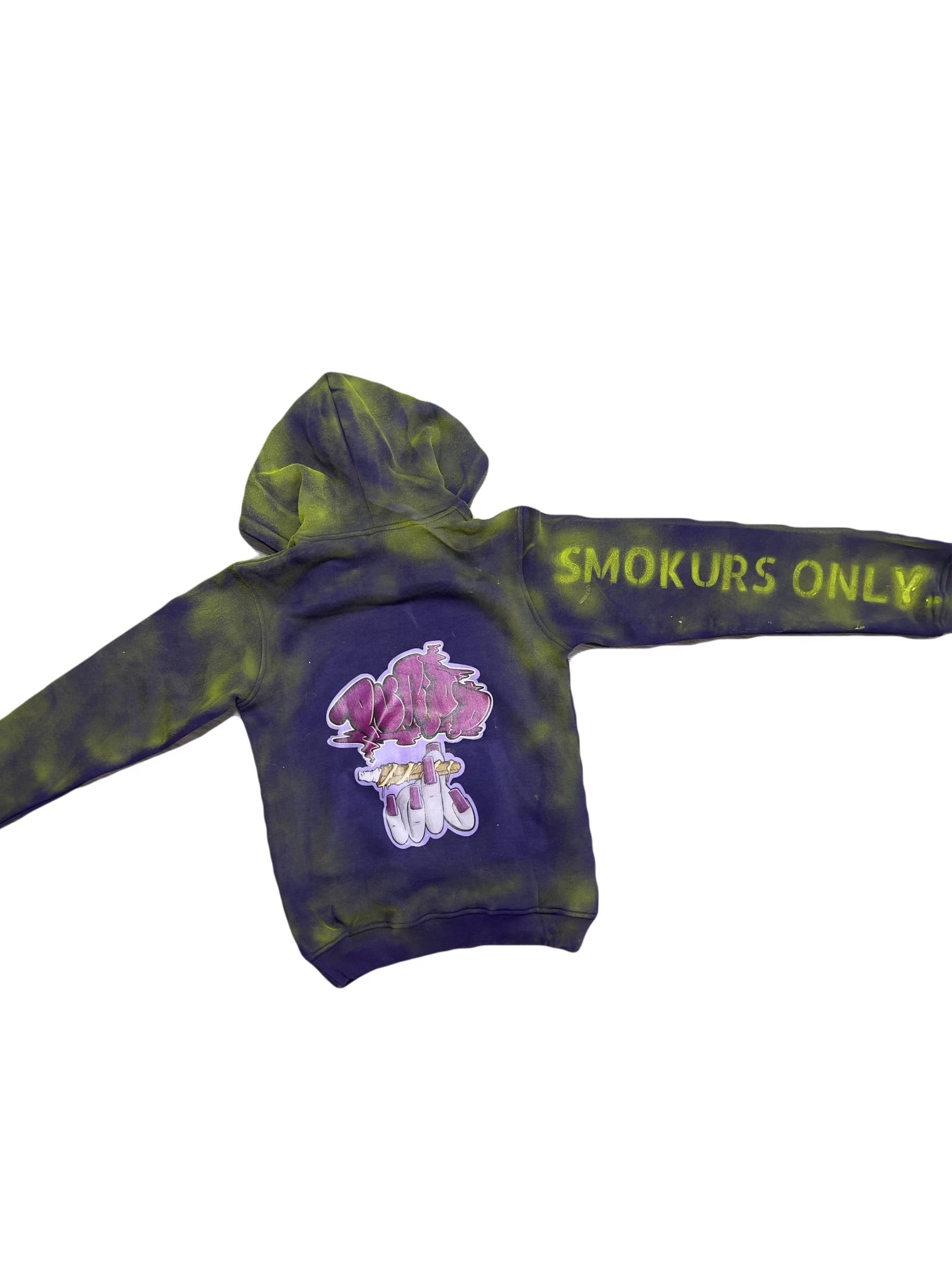 Smokurs Only (yellow/purple) Hoodie